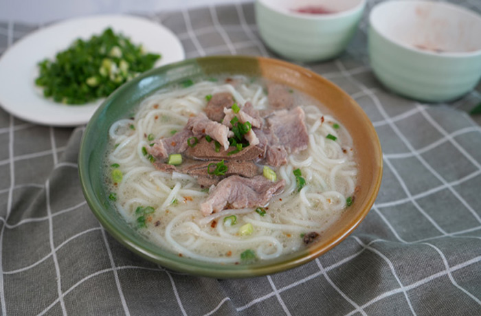 肃北原味汤粉王培训
